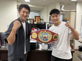 🥟🥊チャンピオンベルトがダンダダンに。。！🥊🥟