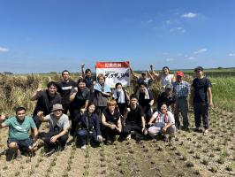 🥟🌾ダンダダンの田植えと稲刈り🌾🥟