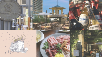 フォーチュンガーデン京都 THE ROOFにて