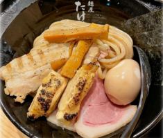 【M&A編②】豚骨魚介スープのつけ麺! 麵屋たけ井🍜